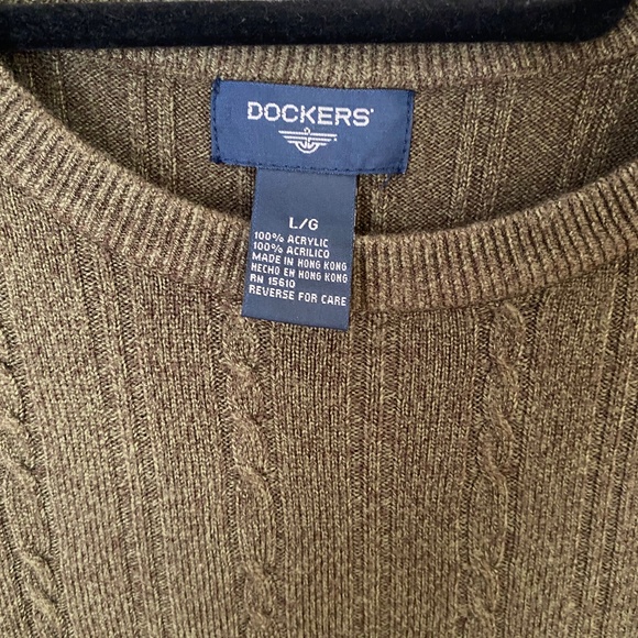 Weekend Sale! Dark Green Sweater, Made in Hong Kong - Picture 3 of 3